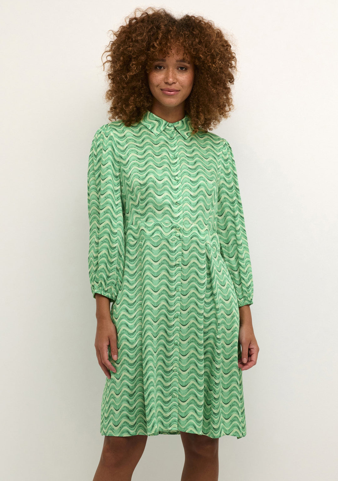 Anita dress green lollys laundry best sale