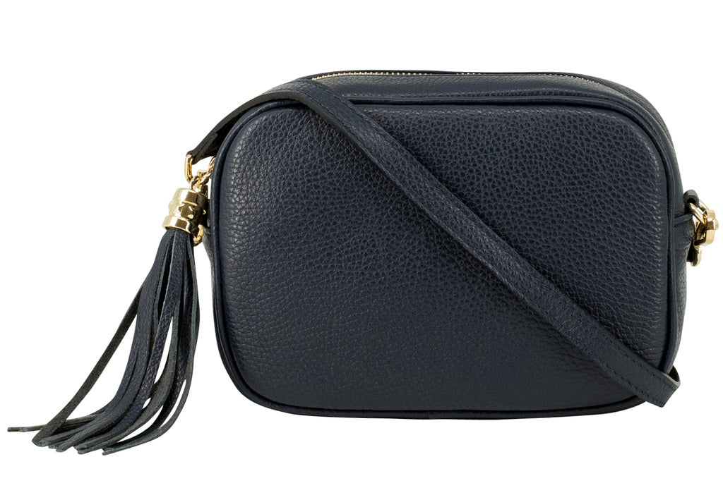 Perry Leather Crossbody Bag Styling with Anne